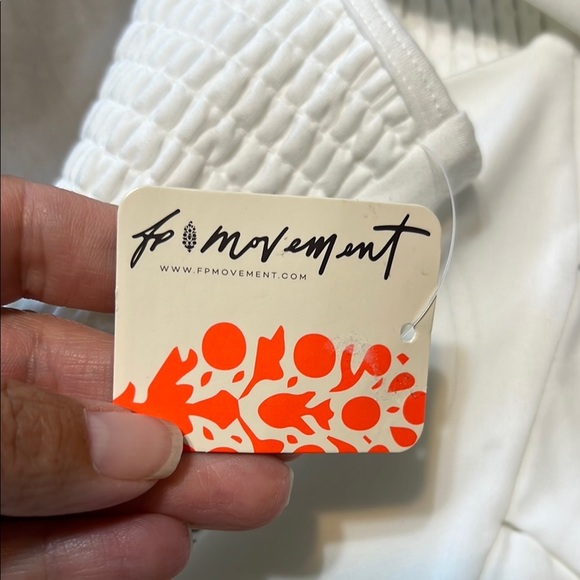 FP Movement by Free People Textured Ivory Romper - Picture 3 of 8